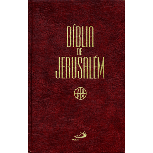 Bíblia de Jerusalém - Média Zíper