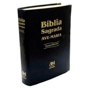 Bíblia Sagrada Ave Maria - Letra Grande - Preta