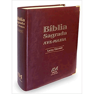 Bíblia Sagrada Ave Maria -  Letra Grande