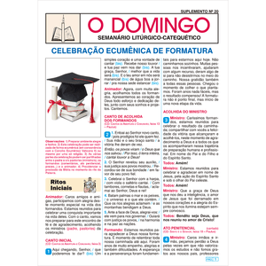 Suplemento 20 - Celebração Ecumênica de Formatura