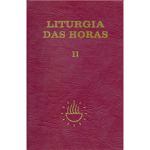 Liturgia das horas - volume II - Zíper - Tempo da Quaresma tríduo Pascal tempo da Páscoa