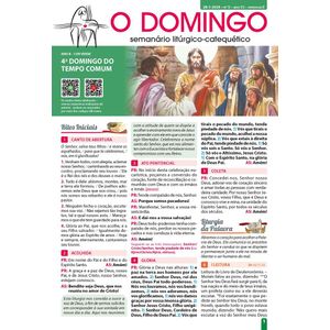 O Domingo - Semanário Litúrgico-Catequético - 10 Assinaturas