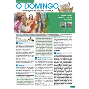 O Domingo - Celebração da Palavra de Deus - 10 Assinaturas