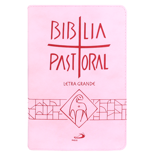 Nova Bíblia Pastoral - Letra Grande - Rosa