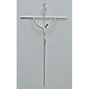 Crucifixo de Parede - Estilizado - Prata - AR.700