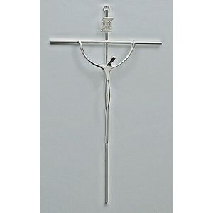 Crucifixo de Parede - Estilizado - Prata - AR.700