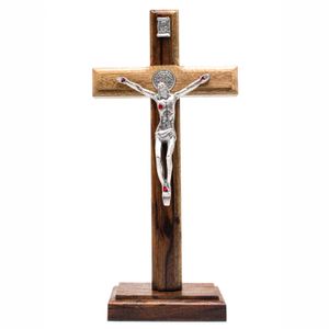 Crucifixo de Mesa e Parede - 19cm