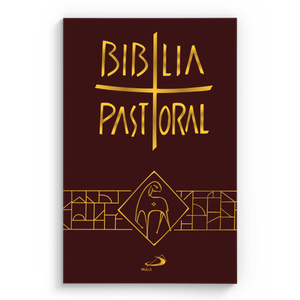 Bíblia Pastoral - Média - Capa Vinho