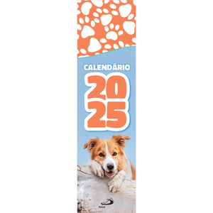 Calendário Marca Página - 2025 - Pets