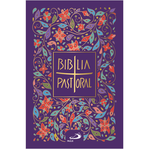 Bíblia Pastoral - Floral - Capa Cristal