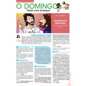 O Domingo - Celebração da missa com crianças - 10 Assinaturas