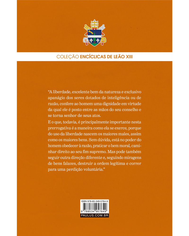 Cod.-obra-08775---Edicao-01---Titulo-LIBERTAS---SOBRE-A-NATUREZA-DA-LIBERDADE-HUMANA---Catalogo-DOCUMENTOS-DA-IGREJA---Colecao-ENCICLICAS-DE-LEAO-XIII---Cod.-barras----Tipo-de-arquivo-PNG-Contracapa
