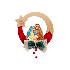 Guirlanda Natalina - Estrela Dourada