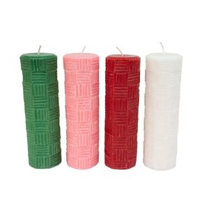 Kit de Velas para o Advento - Frisada