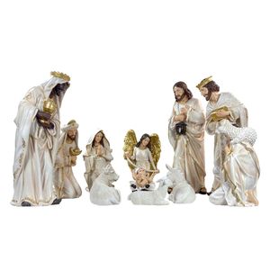 Presépio Branco 67cm - 11 peças