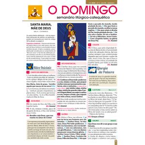 O Domingo - Semanário Litúrgico-Catequético - 10 Assinaturas