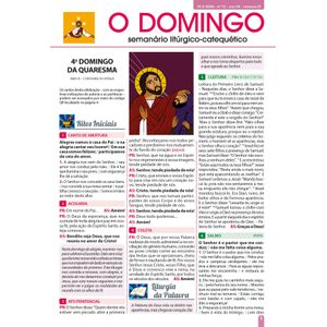 O Domingo - Semanário Litúrgico-Catequético - 10 Assinaturas