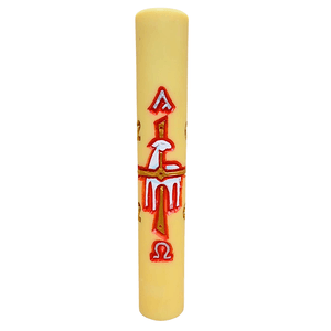 Círio Pascal - Entalhado - Cordeiro (2)