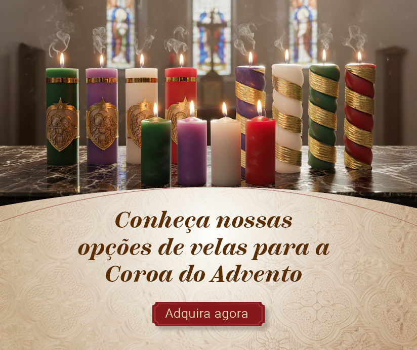 Velas para Coroa do Advento